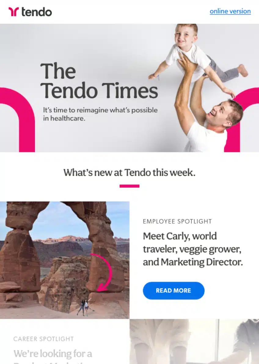 Tendo Times Newsletter
