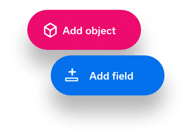add form and field buttons