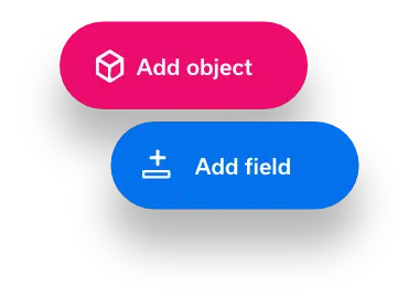 add form and field buttons
