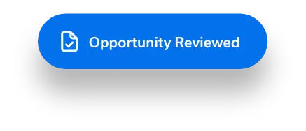 opportunity reviewed button