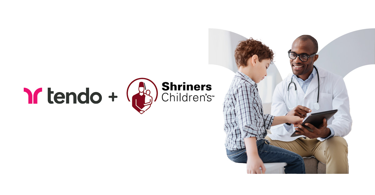 Tendo Announces Partnership with Shriners Children’s Healthcare System Increasing Access to Affordable Pediatric Care