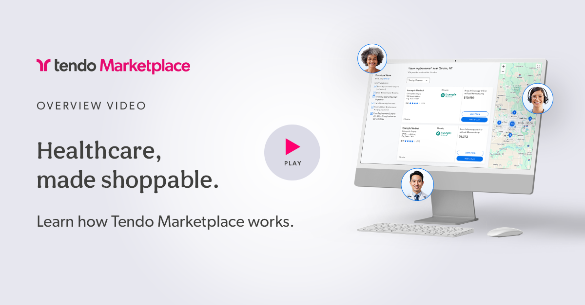 Tendo Marketplace: A Shoppable Healthcare Marketplace for Bundled Specialty Care