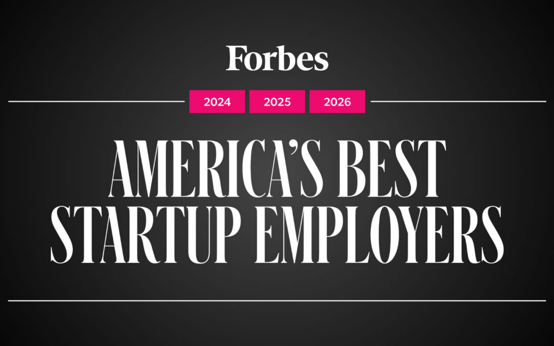 Tendo named to Forbes Top Startup Employers for third consecutive year.