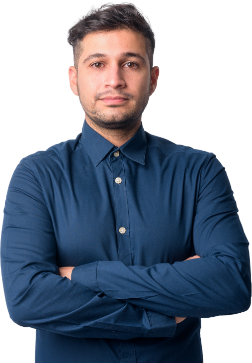 image of a frustrated man